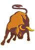Cruel Bull Embroidery Design