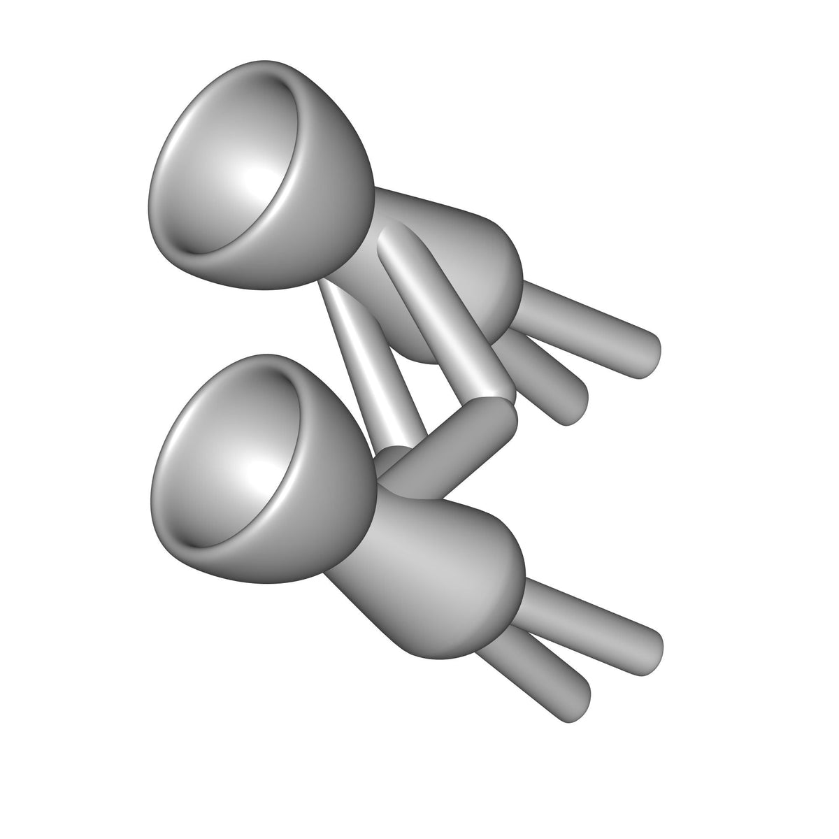 Couple Holding Hands Figurine Print STL File