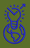 Global Innovation Bulb Embroidery Design