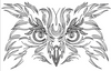 Owl Embroidery Design