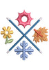 Leaves Embroidery Design