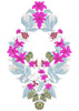Phool Frame Embroidery Design