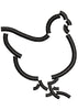 Hen Line Stitch Embroidery Design