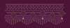 Royal Plum Diamond Lattice Border Embroidery Design