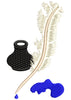Feather and Ink Embroidery Design
