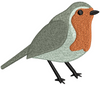 Sparrow Embroidery Design
