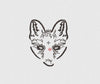 Fox Embroidery Design