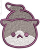 Cat Face Embroidery Design