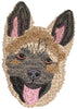 Puppy Head Embroidery Design