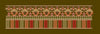 Floral Banded Geometric Border Embroidery Design