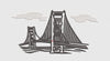 Bridge Embroidery Design