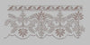 Delicate Leafy Scalloped Border Embroidery Design
