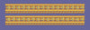 Golden Foliage and Striped Linear Border Embroidery Design