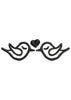 Love Birds Embroidery Design