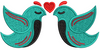 Sparrows Embroidery Design