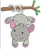 Cute Elephant Embroidery Design