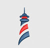 Tower Embroidery Design