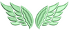 Feathers Embroidery Design