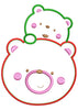 Bear Mother Embroidery Design