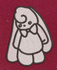 Cute Rabbit Bow Tie Embroidery Design
