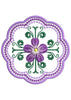 Mirror Merge Embroidery Design