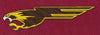 Golden Eagle Embroidery Design