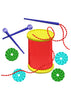 Needles & Thread Embroidery Design