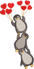 Penguin Embroidery Design