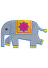 Indian Elephant Embroidery Design