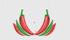 Chilli Embroidery Design
