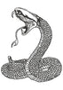 Anaconda Embroidery Design