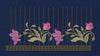 Floral Border Magnata Flower Embroidery Design
