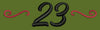 Swirl Framed Numerals Embroidery Design