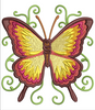 Butterfly Embroidery Design