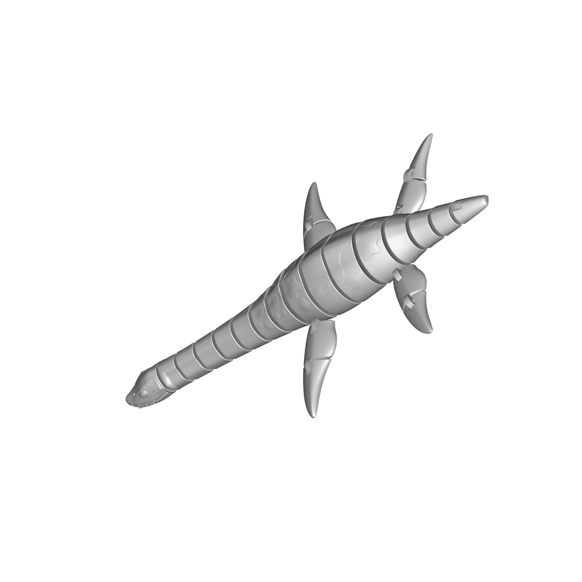 Plesiosaur Star Themed Model Print STL File