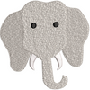 Elephant Face Embroidery Design