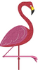 Flamingo Embroidery Design