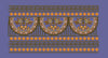 Floral Medallion Scallop Border Embroidery Design