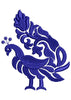 Peacock Bird Embroidery Design