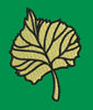 Gold Leaf Embroidery Design