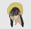 Girl Embroidery Design