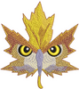 Leaf Embroidery Design