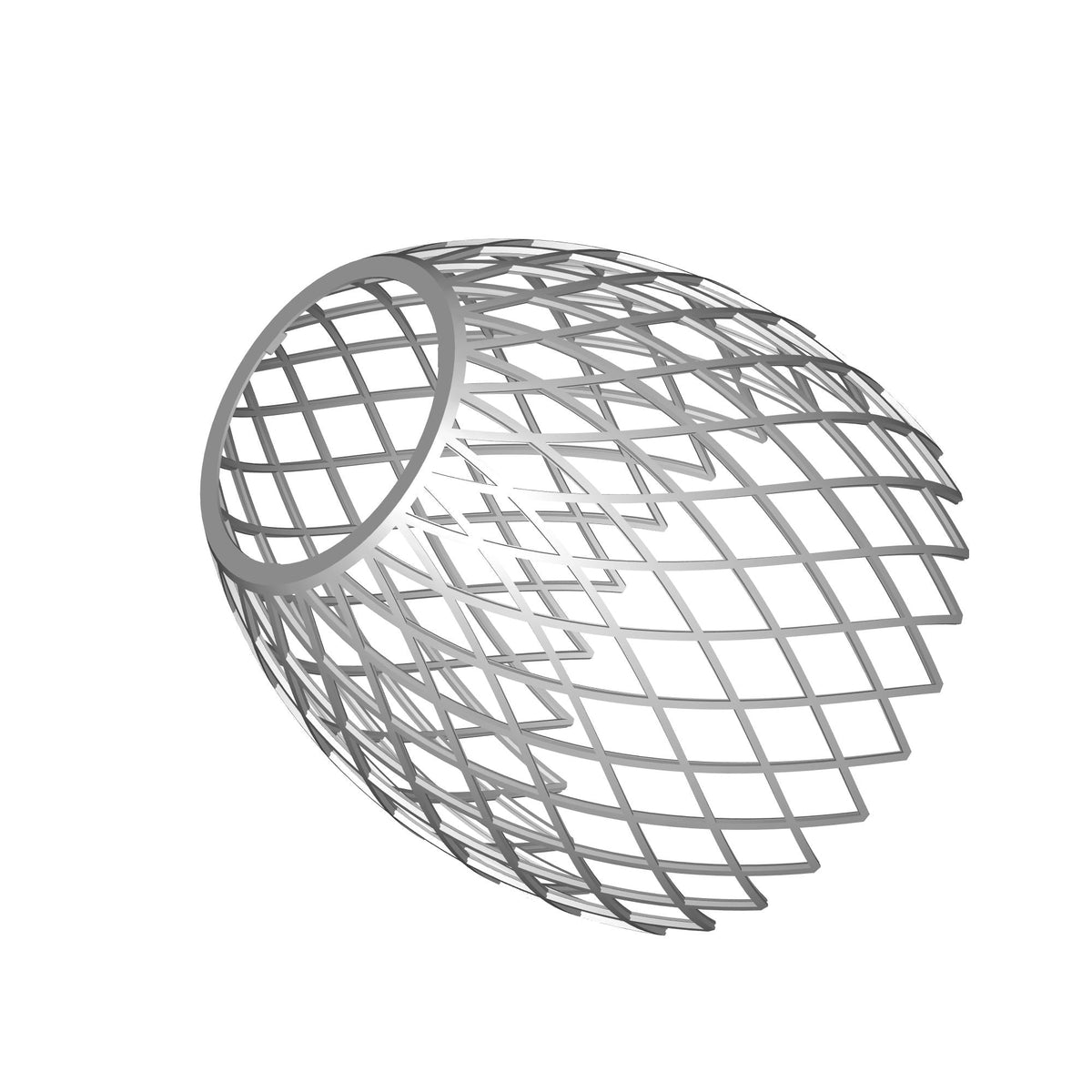 Lattice Lampshade Print STL File