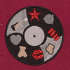 Vinyl Icon Music Disc Symbols Embroidery Design
