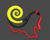 Golden Spiral Chassis Embroidery Design