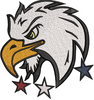 Eagle Embroidery Design