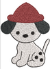 Baby Dog Embroidery Design