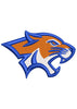 Panther Blue Embroidery Design
