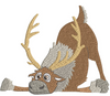 Deer Embroidery Design