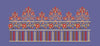 Multi Tiered Floral Ornate Border Embroidery Design